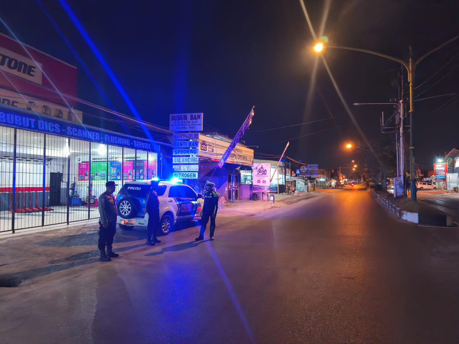 Patroli Malam Digelar, Polresta Palangka Raya Siap Amankan Kota dari Aksi Balapan Liar