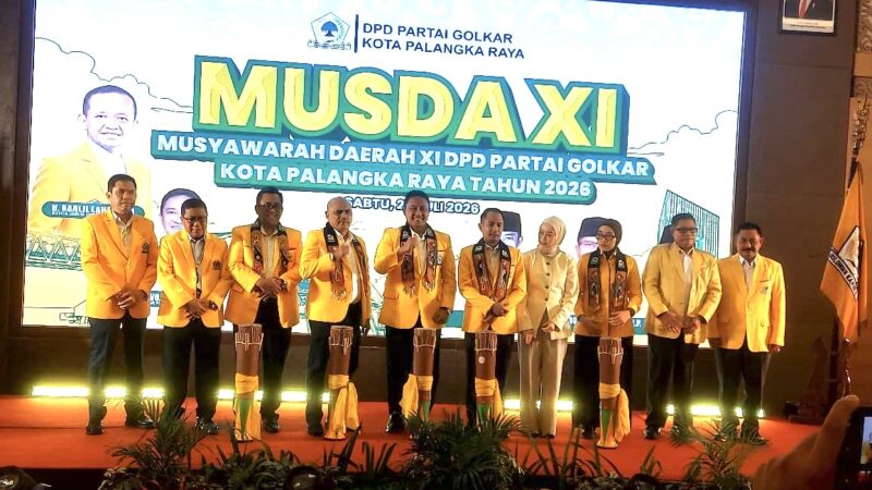 Transformasi dan Soliditas Jadi Sorotan Utama dalam Musda XI Golkar Palangka Raya