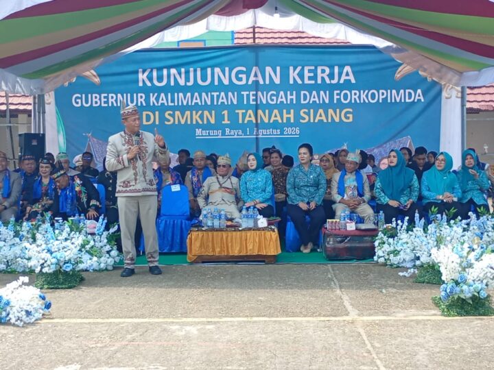 Kapolda Kalteng Motivasi Siswa SMKN 1 Tanah Siang Mura, Ajak Giat Belajar dan Jauhi Narkoba