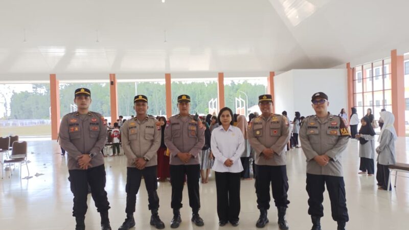 Patroli ke Sekolah Rakyat Terintegrasi 2, Polsek Bukit Batu Pastikan Situasi Tetap Kondusif