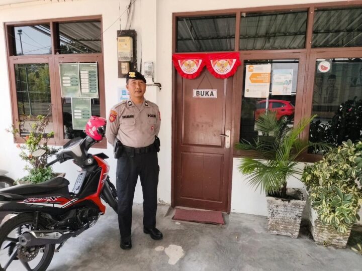 Fokus di Area Transaksi, Satpamobvit Polresta Palangka Raya Tingkatkan Pengawasan ke Nasabah Bank