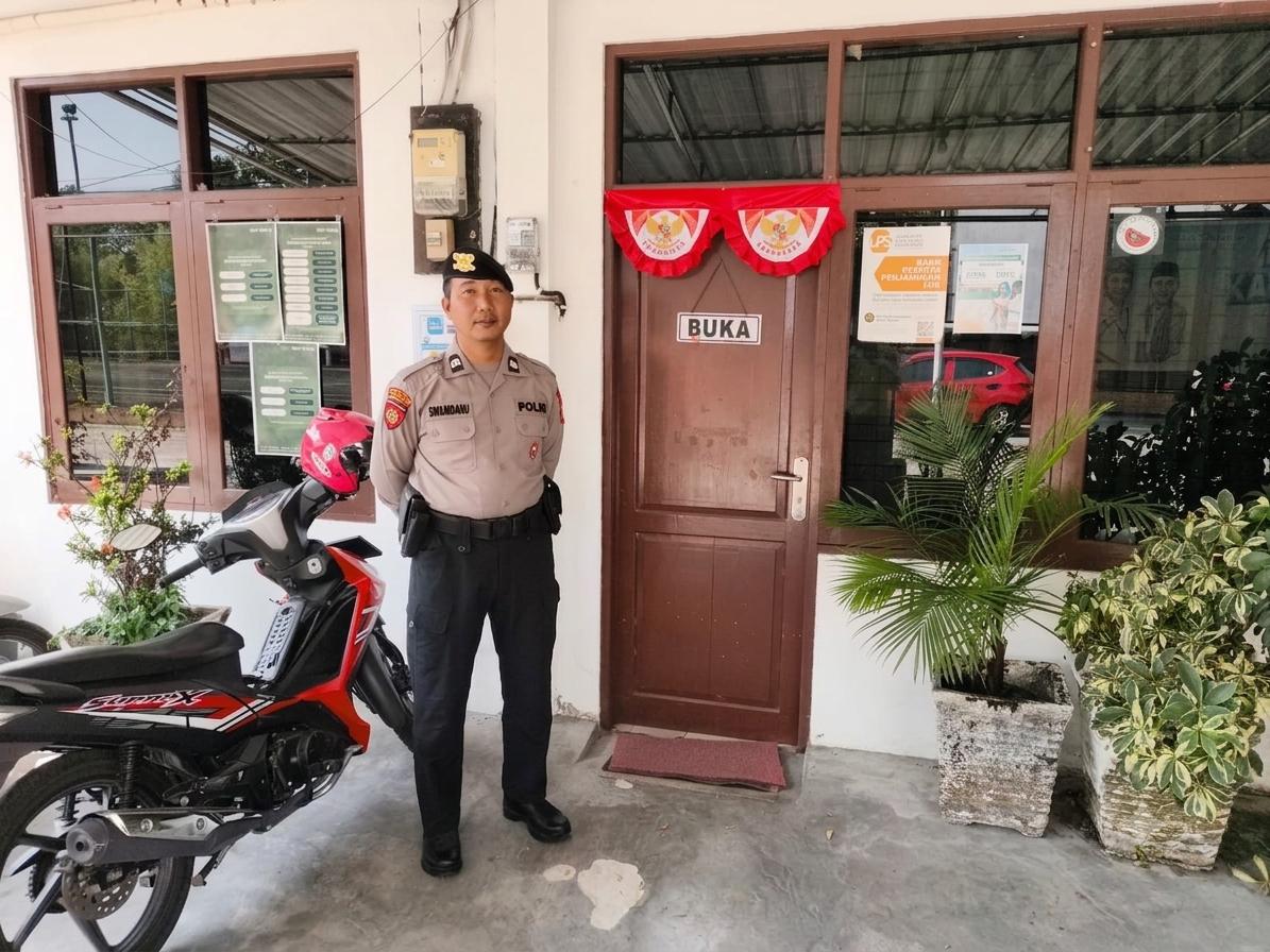 Fokus di Area Transaksi, Satpamobvit Polresta Palangka Raya Tingkatkan Pengawasan ke Nasabah Bank