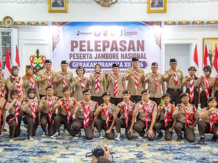Lepas Kontingen Kalteng ke Jambore Nasional XII, Kapolda: Momentum Emas Bentuk Karakter Cinta Tanah Air dan Lingkungan