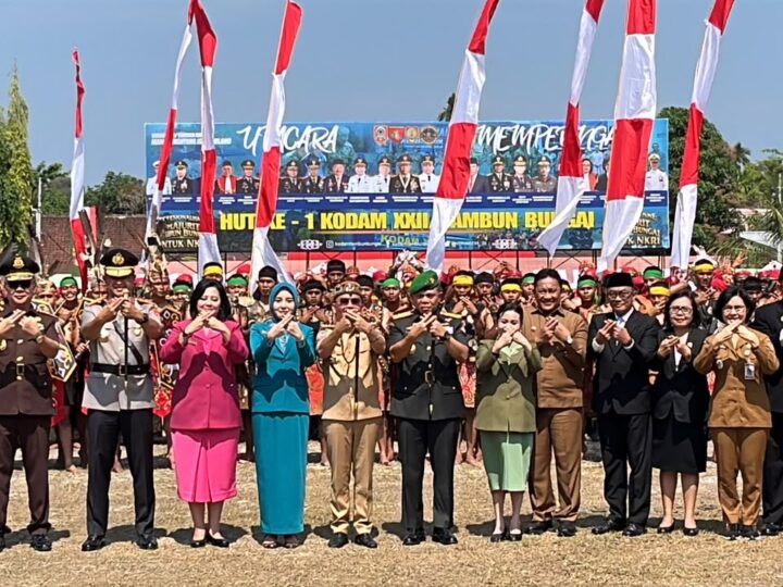 Peringati HUT Ke-1, Kodam XXII/Tambun Bungai Teguhkan Komitmen Pengabdian di Tanah Kalimantan
