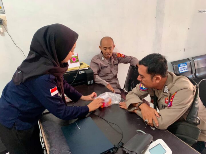 Kedepankan Sikap Humanis, Sidokkes Layani Kesehatan Personel di Klinik
