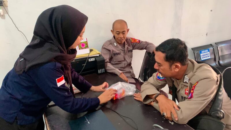 Kedepankan Sikap Humanis, Sidokkes Layani Kesehatan Personel di Klinik