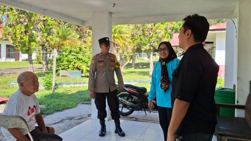 Gelar DDS di Banturung, Bhabinkamtibmas Polsek Bukit Batu Sambangi Warga Binaan
