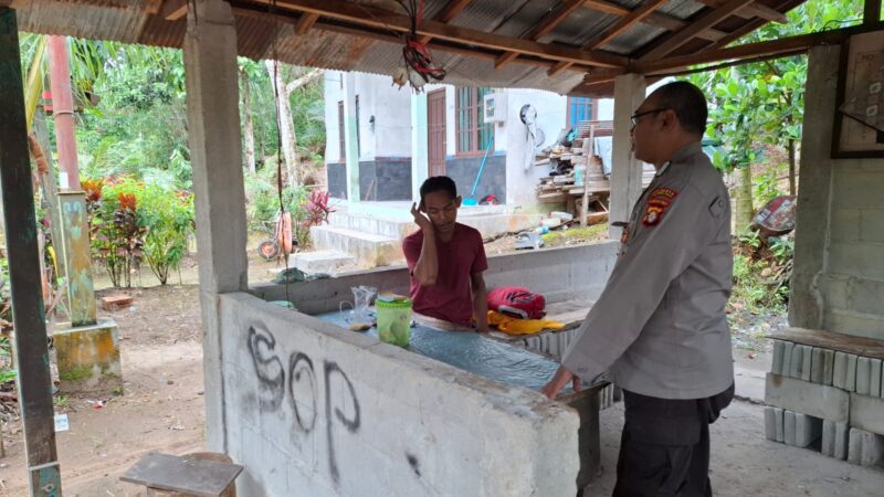 Sambangi Objek Wisata, Polsek Bukit Batu Sampaikan Imbauan Kamtibmas dan Keselamatan di TWA Batu Banama