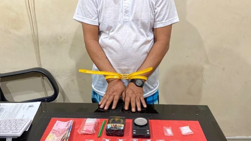 26 Paket Sabu 17,02 Gram Diamankan, Satresnarkoba Polresta Palangka Raya Bekuk Pria 55 Tahun