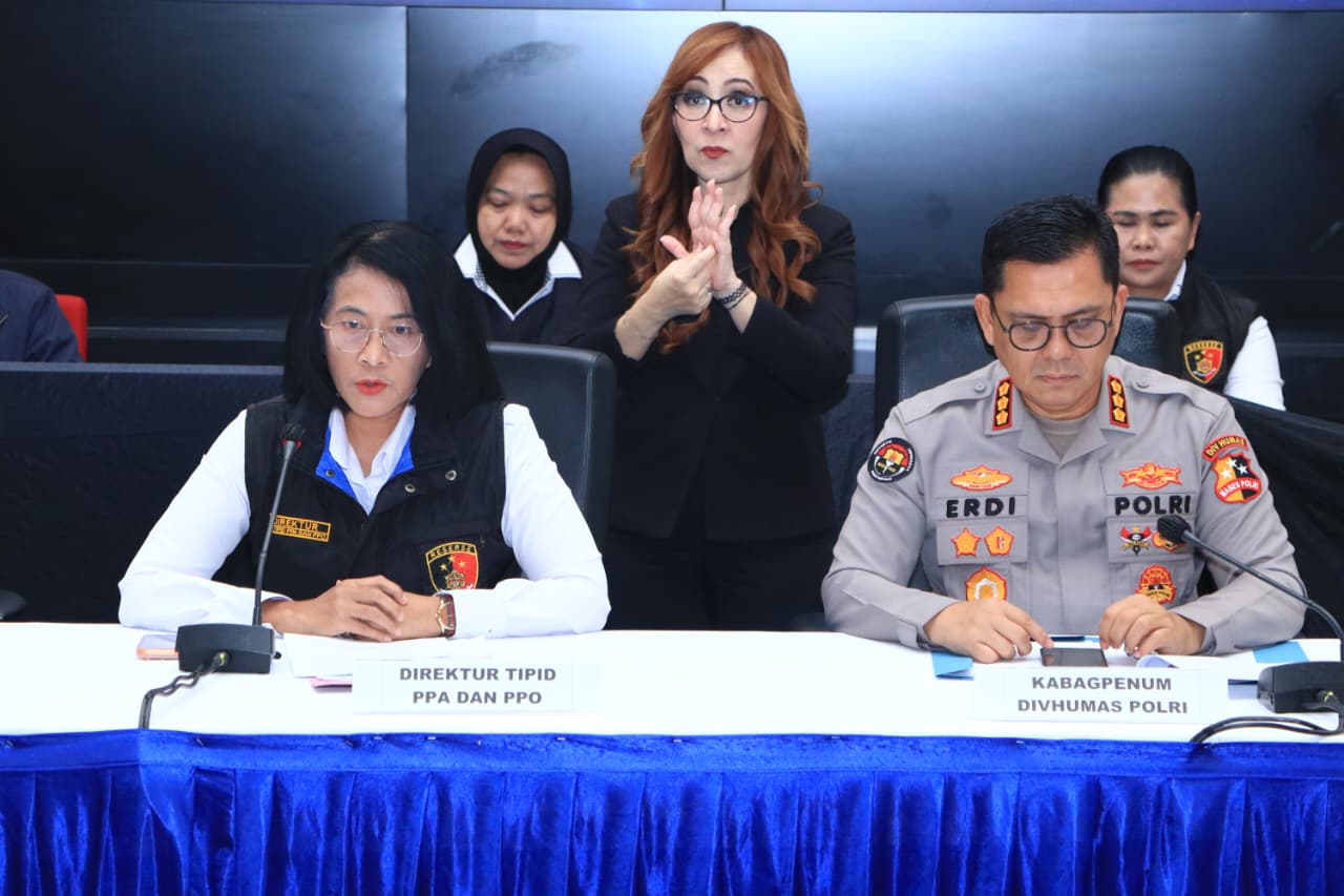Bareskrim Ungkap Tiga Kasus PPA-PPO, Tangani Kekerasan Seksual hingga TPPO Pengantin Pesanan