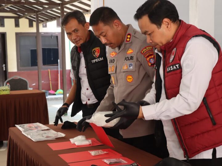 Polres Lamandau Kembali Ungkap Curanmor dan Narkotika, 10 Kendaraan Roda Dua serta 1,2 Kilogram Sabu Diamankan