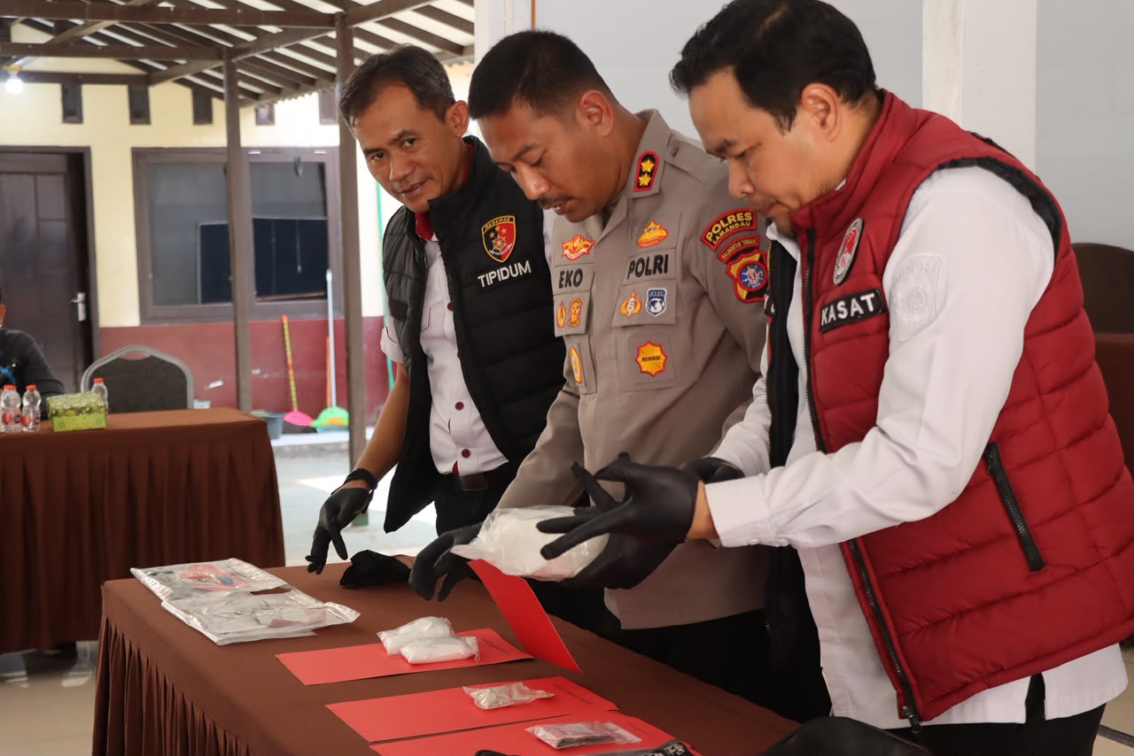 Polres Lamandau Kembali Ungkap Curanmor dan Narkotika, 10 Kendaraan Roda Dua serta 1,2 Kilogram Sabu Diamankan