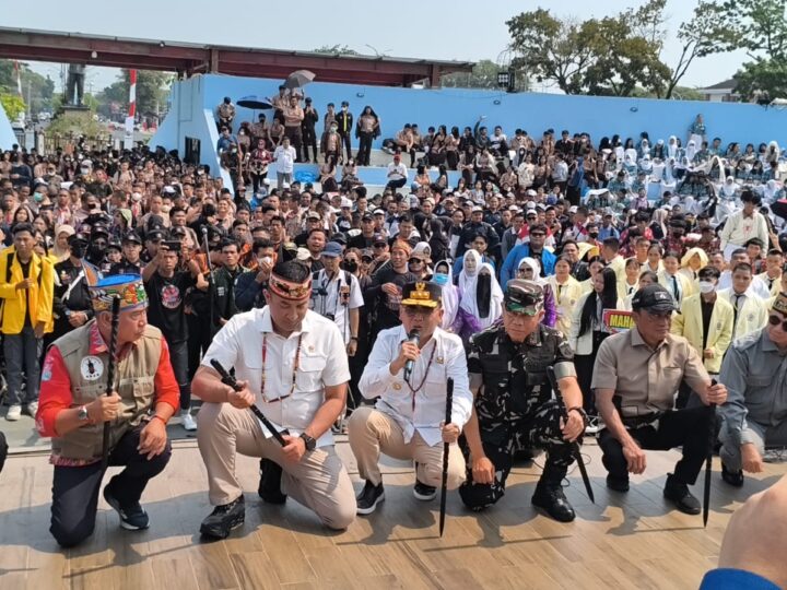 Perkuat Sinergi Berantas Narkoba, BNN RI dan GDAN Gelar Deklarasi Perang Melawan Narkoba di Kalteng