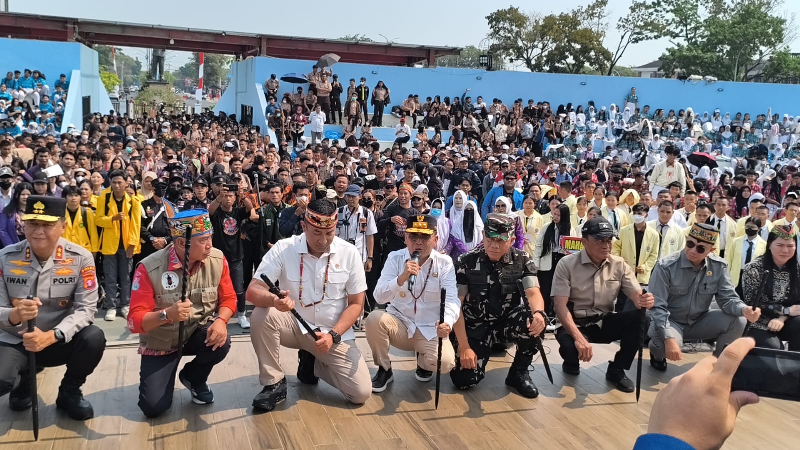 Perkuat Sinergi Berantas Narkoba, BNN RI dan GDAN Gelar Deklarasi Perang Melawan Narkoba di Kalteng