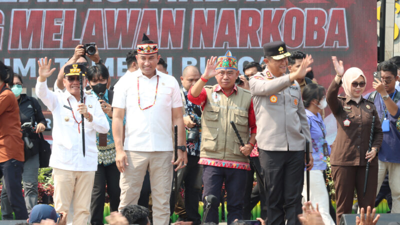 Kapolda Kalteng Dukung Penuh Deklarasi Anti Narkoba