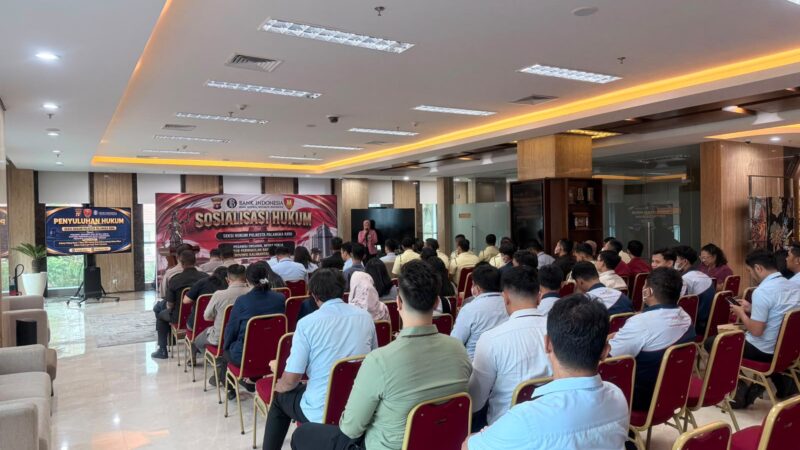 Sosialisasikan KUHP Nasional, Sikum Polresta Palangka Raya Berikan Penyuluhan Hukum di Kantor BI