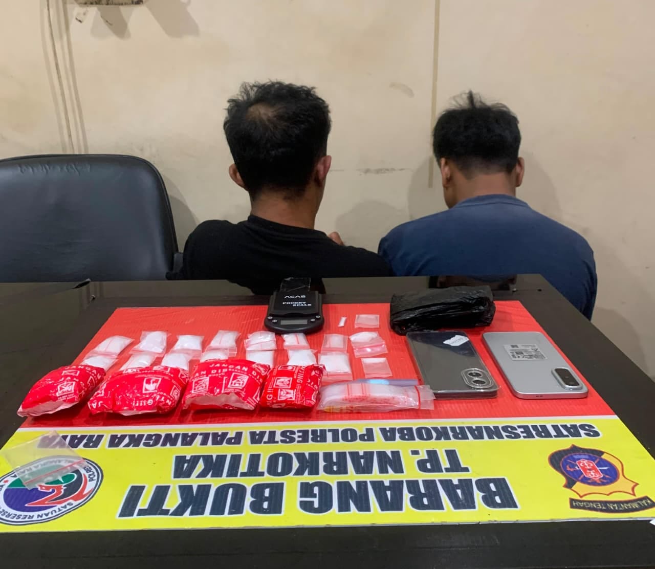 Satresnarkoba Polresta Palangka Raya Gagalkan Peredaran 395 Gram Sabu di Kereng Bangkirai
