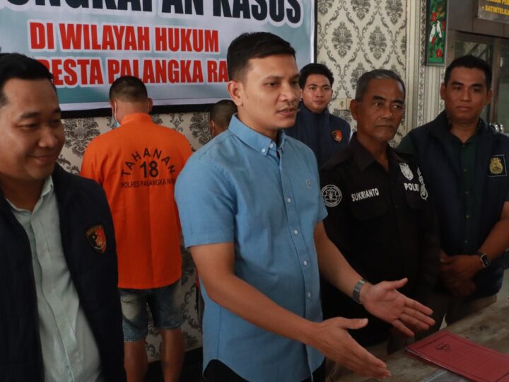Dua Pelaku Pembakar Lahan di Palangka Raya Berhasil diamankan Polda Kalteng, Terancam Hukuman 9 Tahun Penjara