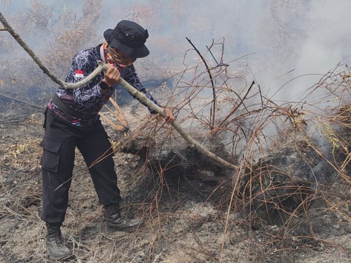 Cegah Karhutla Meluas, Polresta Palangka Raya Gelar KRYD Tanggap Darurat