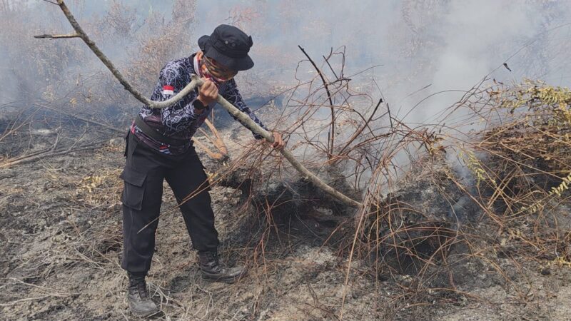 Cegah Karhutla Meluas, Polresta Palangka Raya Gelar KRYD Tanggap Darurat