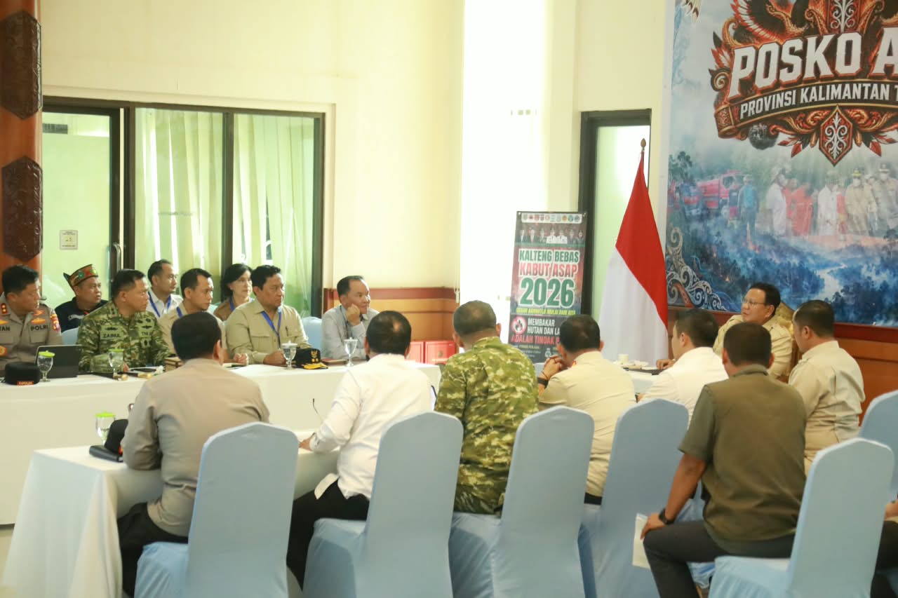 Presiden Prabowo Ucapkan Terima Kasih: Kalteng Berhasil Tekan Karhutla di Angka 7.000 Hektare