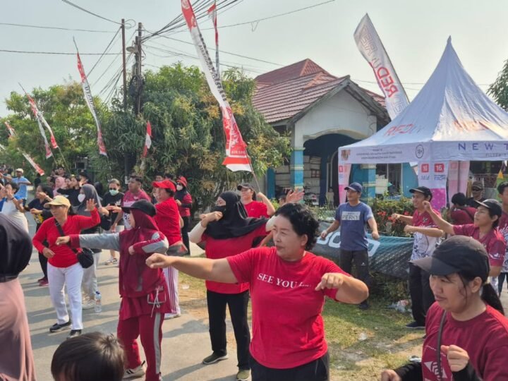 Jaga Kamtibmas, Bhabinkamtibmas Langkai Sampaikan Imbauan Cegah Karhutla