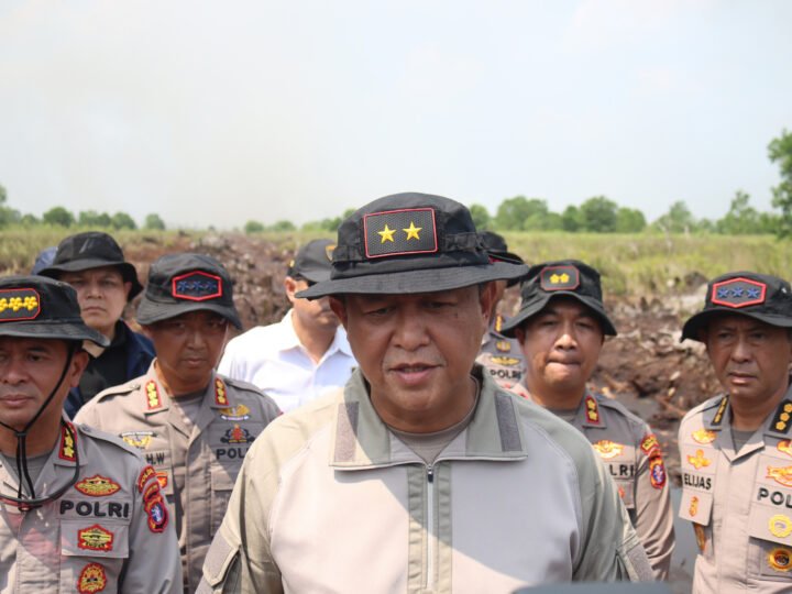 Kapolda Kalteng Pastikan Karhutla Tumbang Nusa Terkendali, Kanal Medson Jadi Strategi Perkuat Pemadaman