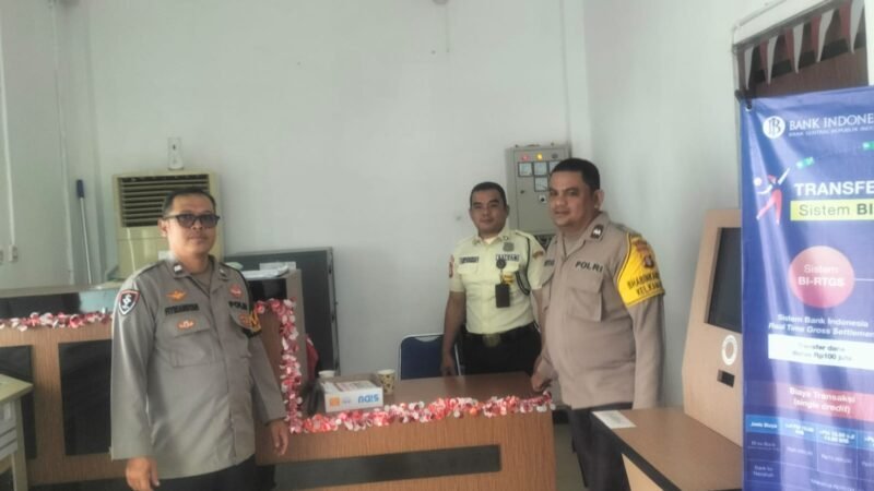 Jaga Keamanan Objek Vital, Polsek Bukit Batu Lakukan Patroli ke BPD Kalteng
