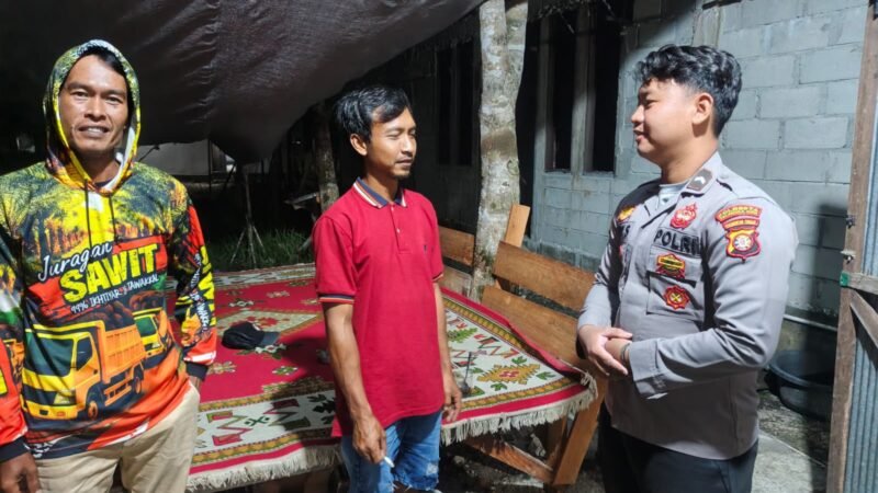Berantas Premanisme, Piket Polsek Rakumpit Gelar Patroli Harkamtibmas di Lingkungan Warga