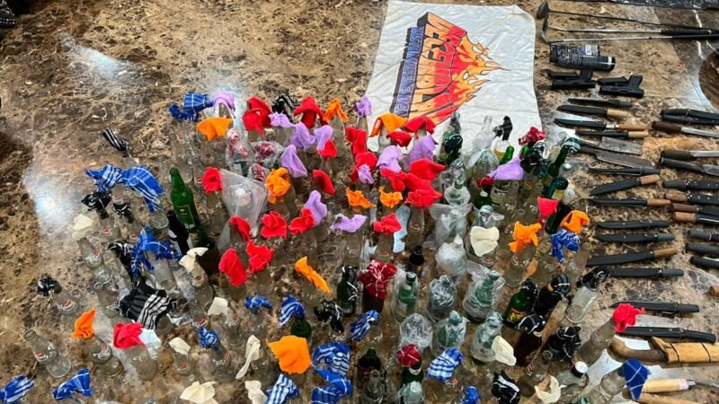 Polda Metro Jaya Cegah Potensi Gangguan, Puluhan Sajam dan Bahan Molotov Diamankan