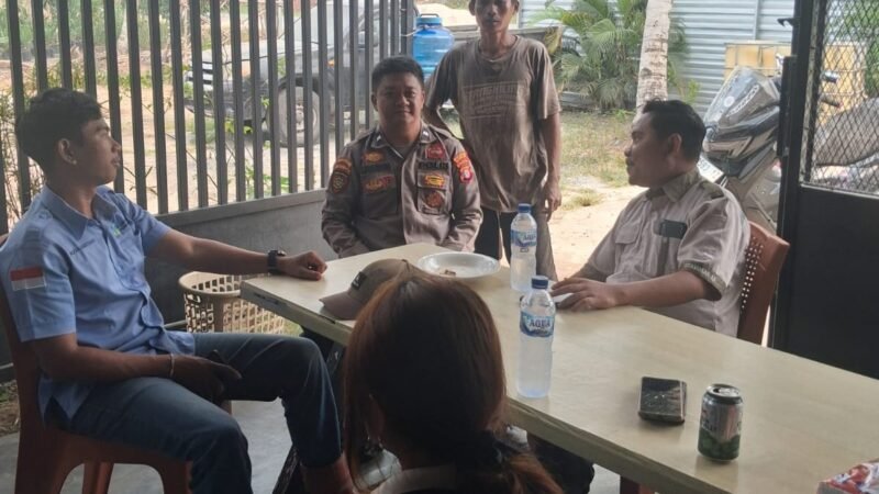 Hadir di Tengah Masyarakat Pager, Polsek Rakumpit Ajak Warga Serius Cegah Karhutla