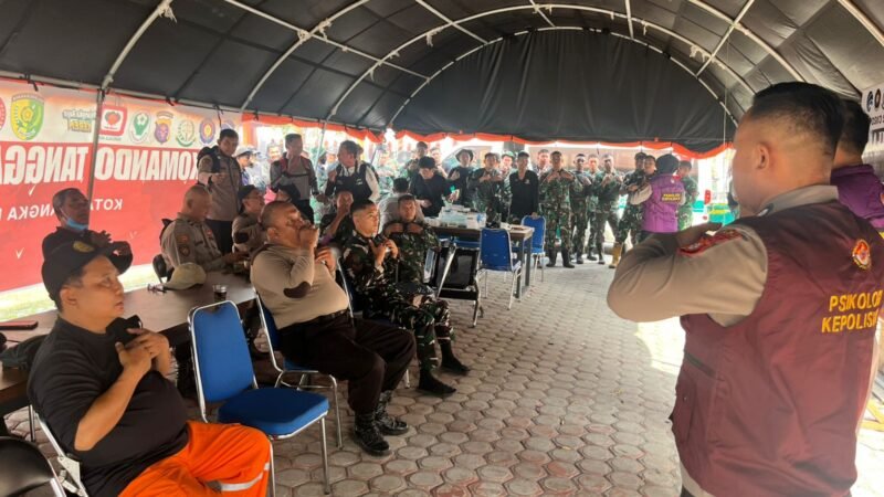 Polda Kalteng Perkuat Mental Pejuang Karhutla, Tim Psikologi Turun ke Posko