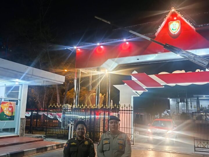 Patroli ke Obvit, Personel Satsamapta Polresta Palangka Raya Pastikan Kamtibmas Jelang Akhir Pekan
