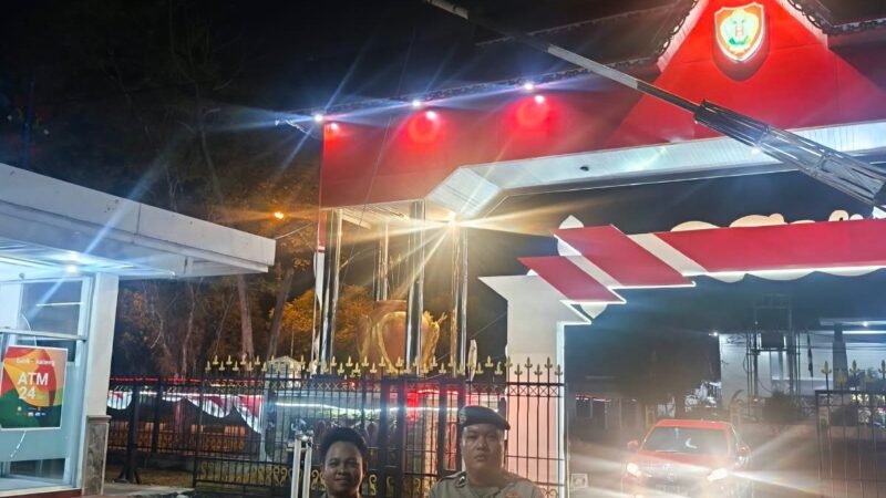 Patroli ke Obvit, Personel Satsamapta Polresta Palangka Raya Pastikan Kamtibmas Jelang Akhir Pekan