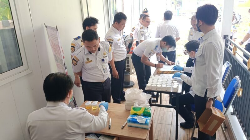 BNN Kalteng Tes Urine 42 Pegawai KSOP Rangga Ilung, Seluruhnya Negatif Narkotika