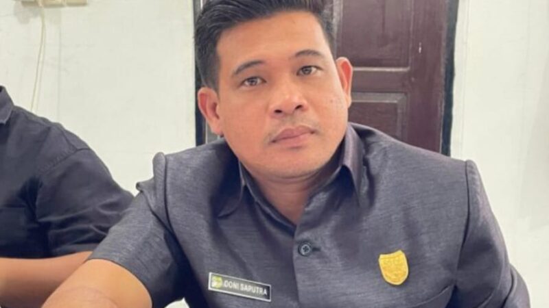 Doni Saputra Ingatkan Warga Gumas Waspadai Potensi Kebakaran