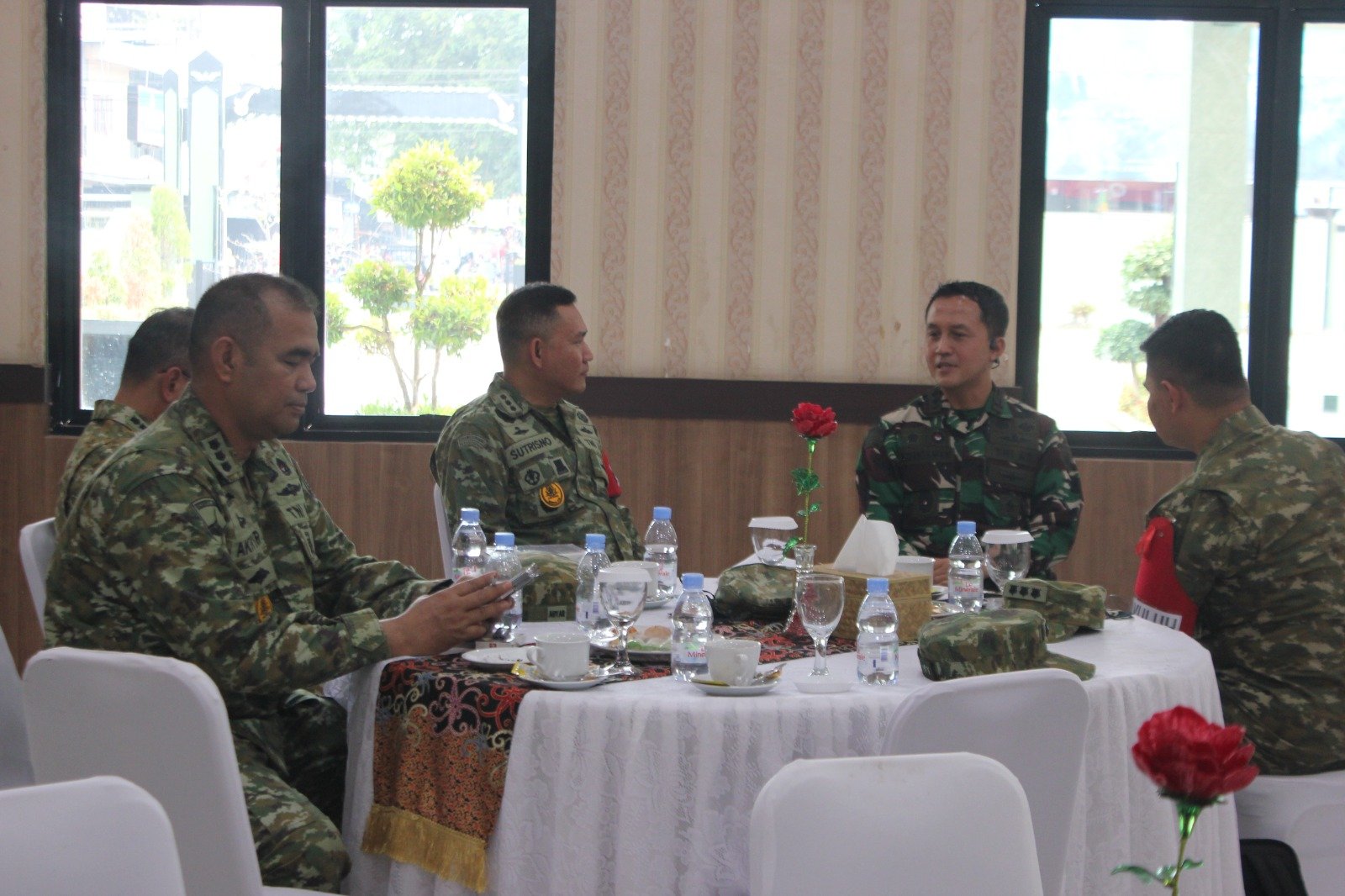 Dandim 1016/Plk Sambut Pasis Dikreg LVI Sesko TNI Tahun 2026
