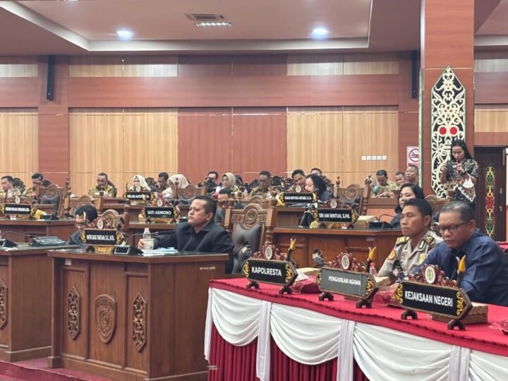 Polresta Palangka Raya Hadiri Rapat Paripurna Ke-3 DPRD Kota Palangka Raya