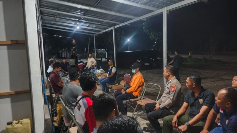Polsek Rakumpit Hadiri Koordinasi Penanggulangan Karhutla Bersama Unsur Terkait