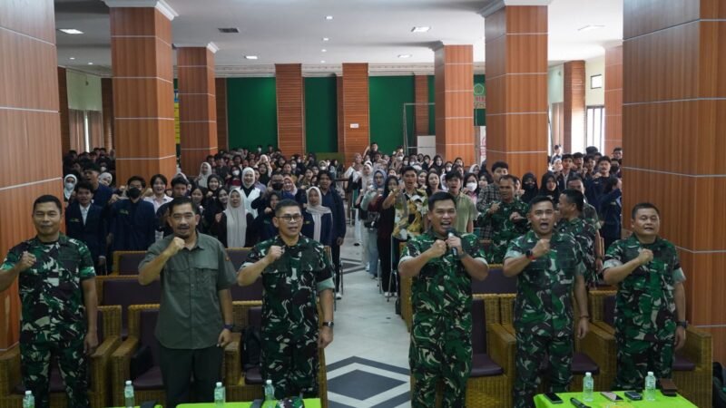 Tim Penyuluh Karhutla Mabesad Berikan Penyuluhan Karhutla kepada Mahasiswa Baru UMURNYA
