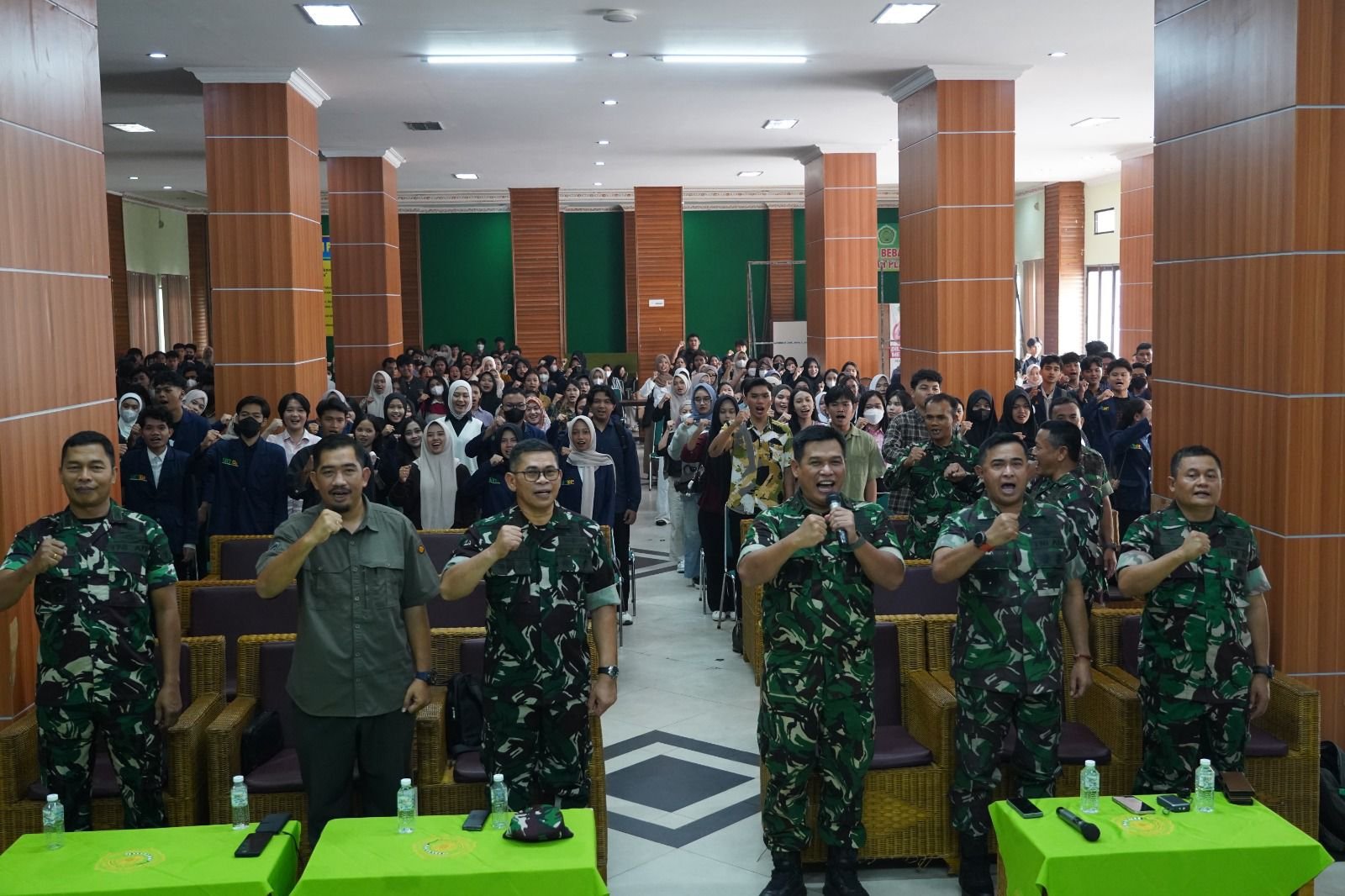 Tim Penyuluh Karhutla Mabesad Berikan Penyuluhan Karhutla kepada Mahasiswa Baru UMURNYA