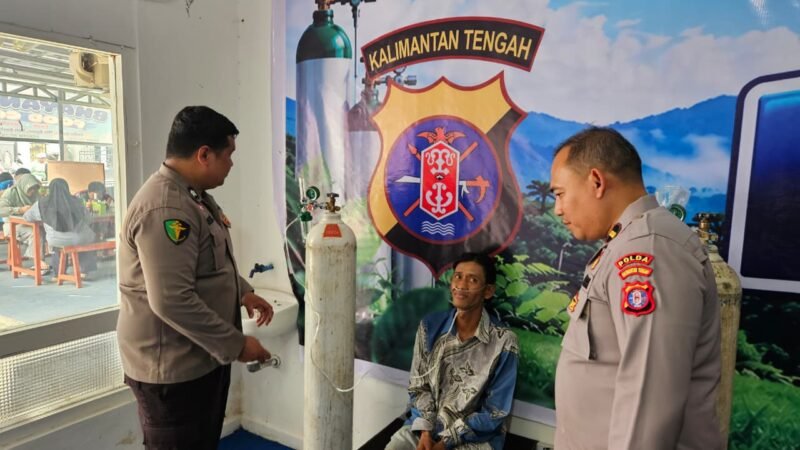 Polda Kalteng Siapkan Rumah Oksigen Gratis untuk Personel dan Masyarakat Terdampak Kabut Asap