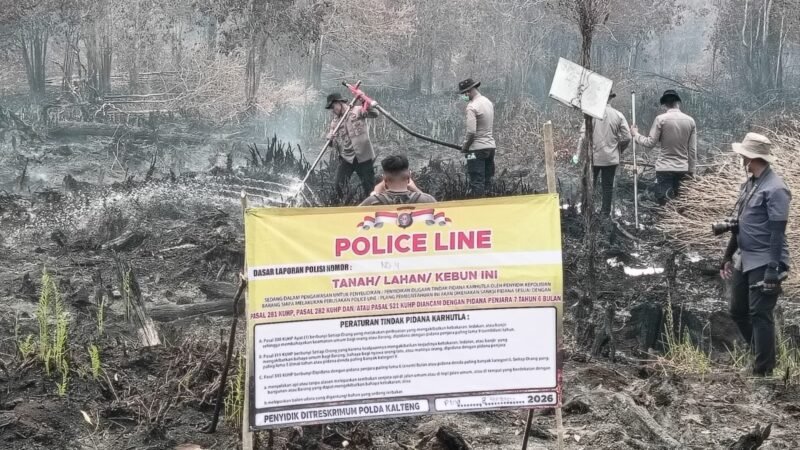 Kasus Karhutla di Kalteng, Kapolda: 25 Tersangka Berhasil Diamankan dan 1 Korporasi di Kotim Naik ke Tahap Penyidikan