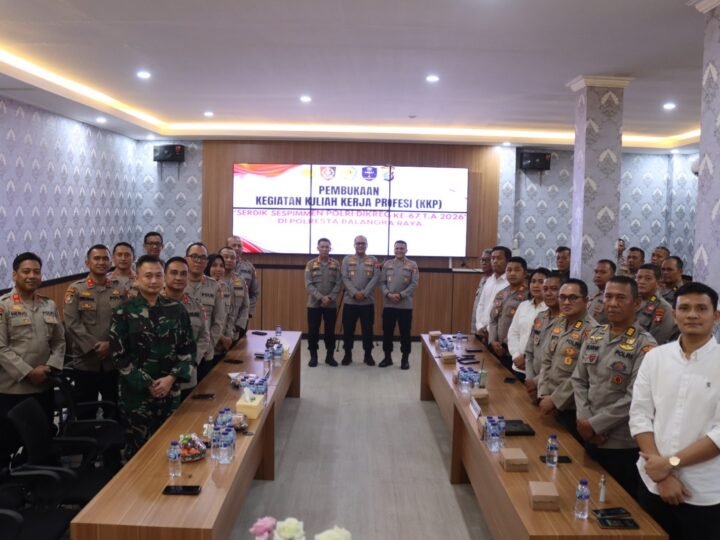 Dalami Penanganan Karhutla, Serdik Sespimmen Polri Dikreg Ke-67 Laksanakan KKP di Palangka Raya