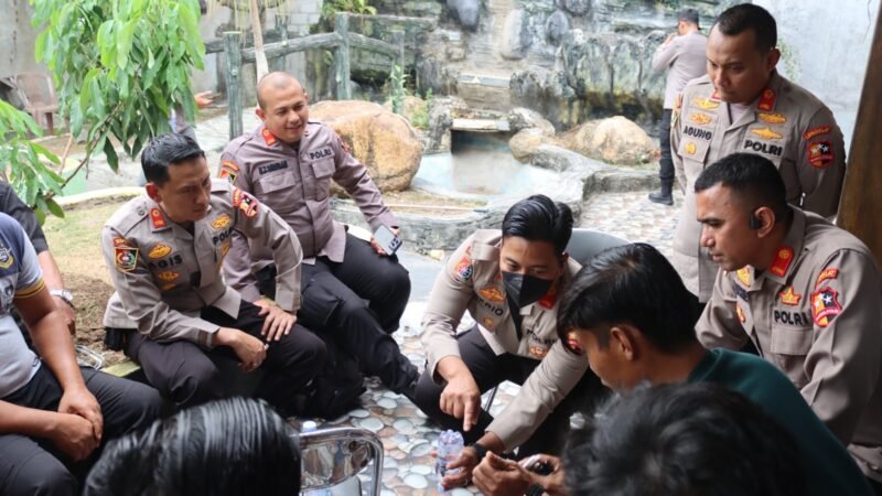 Melalui Sambang dan Dialogis, Serdik Sespimen Polri Dikreg 67 Sosialisasikan Pencegahan Karhutla