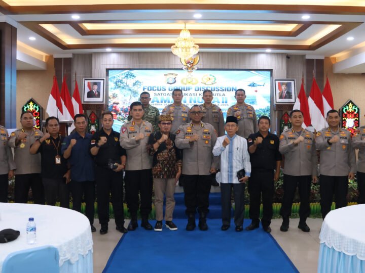 FGD Strategi Mitigasi Karhutla, Polda Kalteng Bahas Karakteristik Lahan Gambut yang Mudah Terbakar