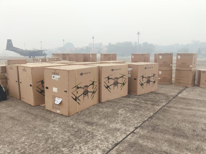 Kodam Xxii/Tb Terima Bantuan Drone Dari Kemenhan Ri Untuk Penanganan Karhutla