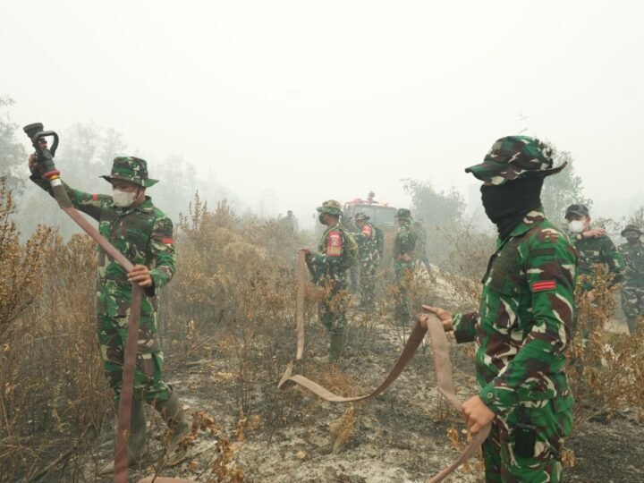 Pangdam XXII/Tambun Bungai Tinjau Langsung Karhutla di TWA Galeget Tiawu