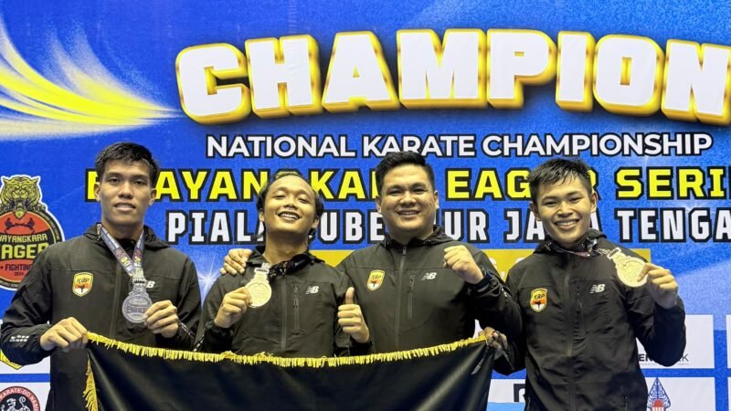 Tim Karate Polda Kalteng Borong Prestasi di Bhayangkara Eiger Series II Piala Gubernur Jateng 2026