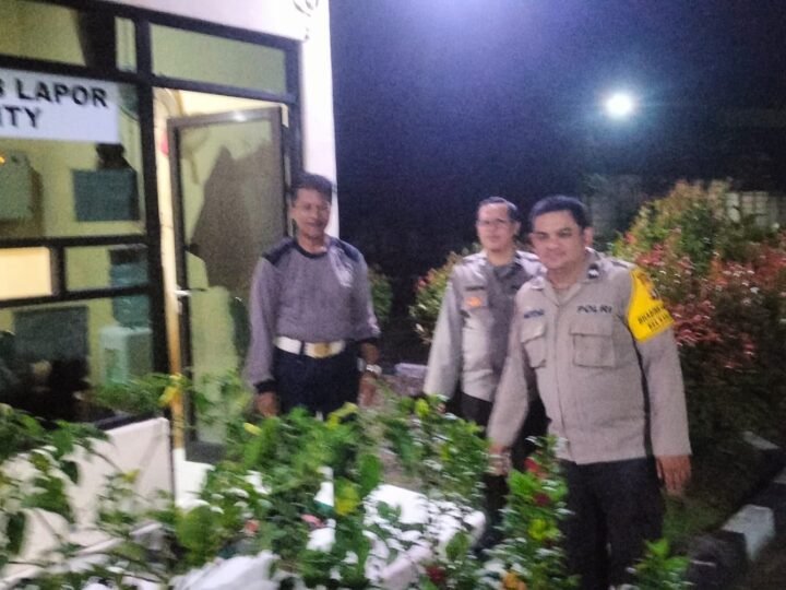 Lagi,  PT. Sahabat Energi Tujuan Piket Polsek Bukit Batu Gelar Patroli Dialogisnya
